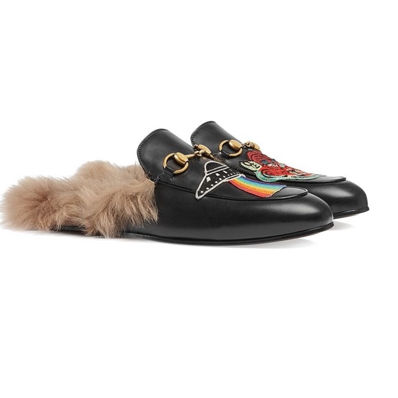 SOLD — Gucci Princetown Loafers w Appliqués - Picture 8 of 8